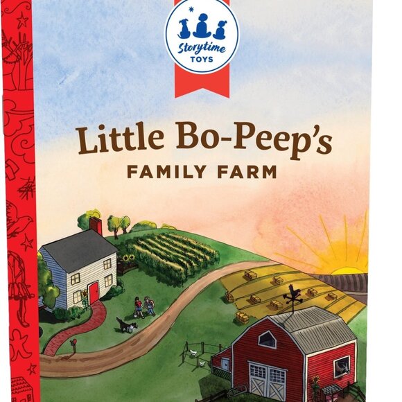 Storytime Toys Little Bo-Peep's Family Farm Book and Playset - Picture 2 of 3